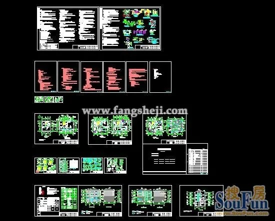 三层带地下室和夹层自建房设计全套图纸