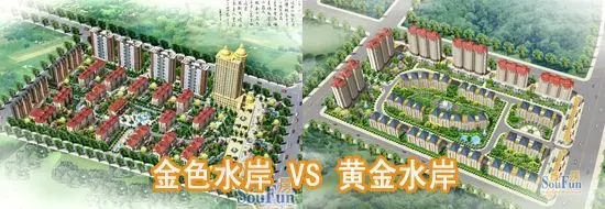 金色水岸,黄金水岸鸟瞰图