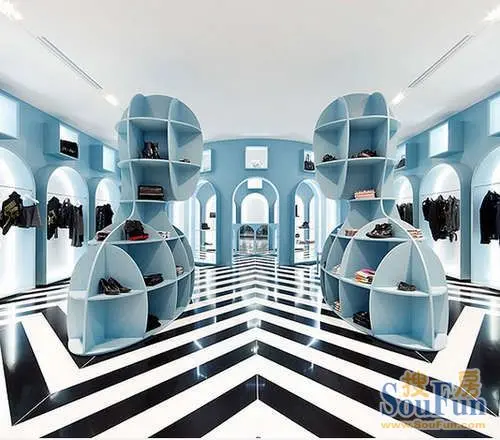 香港hitgallery概念零售店设计 夸张魔幻空间