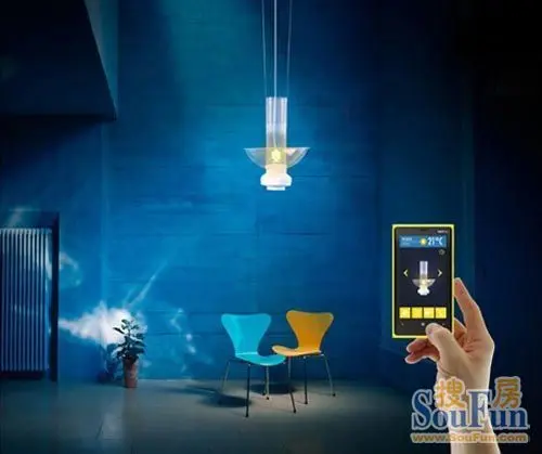 瑞士工作室MicasaLAB能够接收天气预报的吊