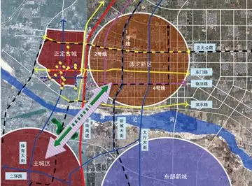 正定新区区位图