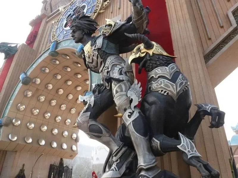 中国首个魔兽主题公园耗资3亿 比迪士尼更有趣