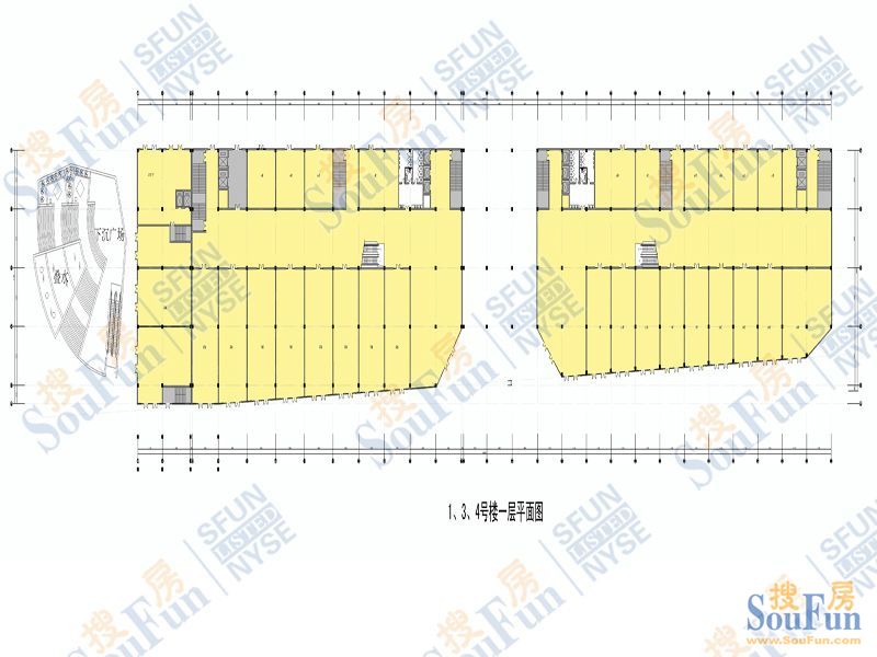 新型居住区麒麟万象城 高清户型平面图赏析