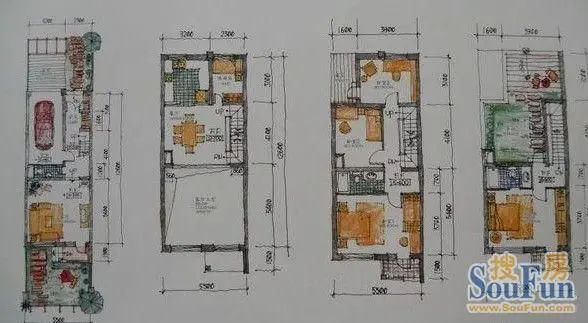 纳帕溪谷别墅户型图