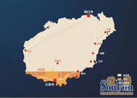 长年受南海海洋气候影响,海南岛也唯有三亚这一带是属于北纬18度的