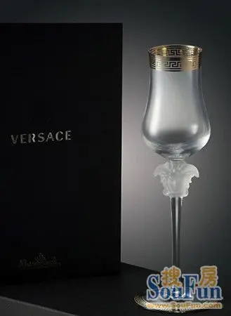 Versace Home携手Rosenthal推手工玻璃杯 -家