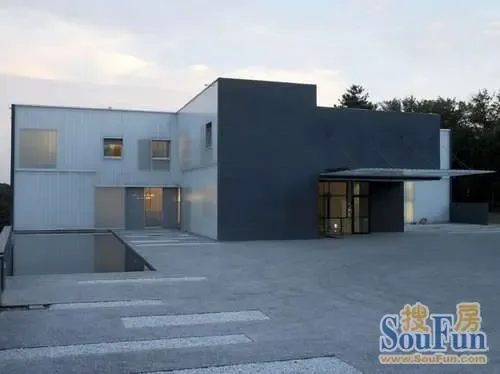 steven+holl建筑师事务所设计:美国瑞士使馆-设