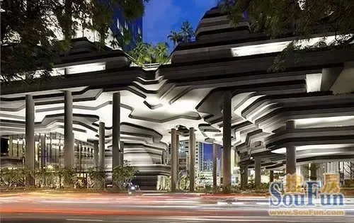 WOHA设计的新加坡顶级酒店 市中心的深林湖