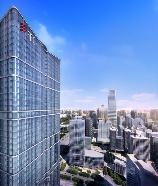 财富金融中心(ffc)作为总建筑面积达73万平方米的北京财富中心登顶之
