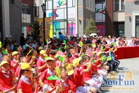 高新区实验学校六一亲子庆祝会于「大连天地」