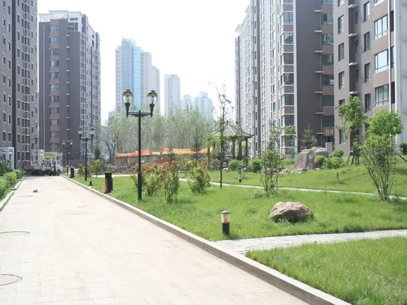 碧水云天小区风景