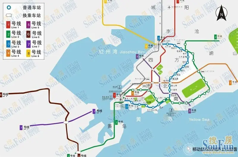 m1号线成就大青岛 6千起抢占李沧北地铁盘