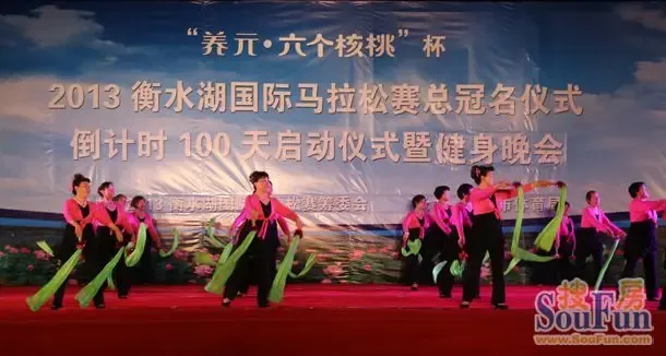 衡水湖国际马拉松赛图片