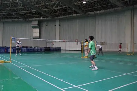 激情运动 潍坊搜房网6.30版主干校羽毛球赛落