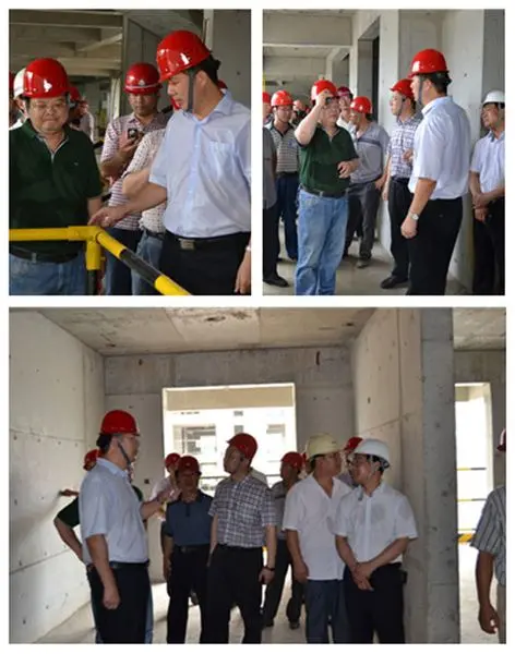 南阳建筑安全生产会在三川御锦台项目工地隆重举行