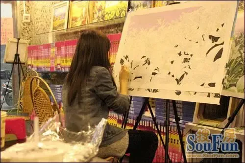 中建·锦绣城手绘存钱罐、数字油画DIY活动缤