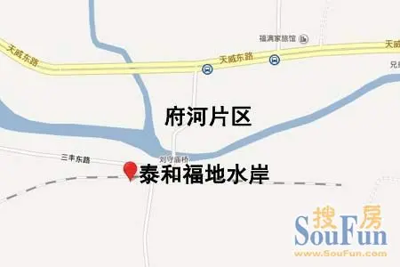 府河片区改造进行中 泰和福地水岸坐等升值