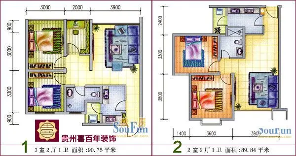 贵阳喜百年装饰:城市魔方户型分析及装修建议