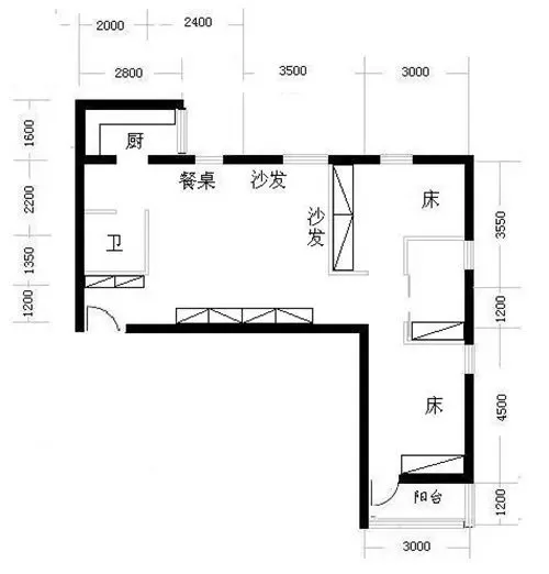 90平方房屋平面图纸分享-青岛新房网-搜房网