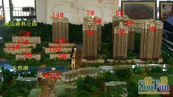 伟东幸福之城IV期湖山美地湖面景观示范区盛大