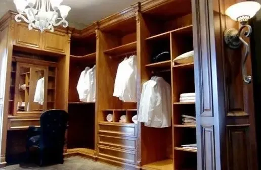 打造原木经典,简木原木定制衣柜拒绝做加法-