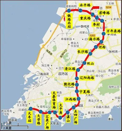 青岛地铁建设驶入快车道(图)