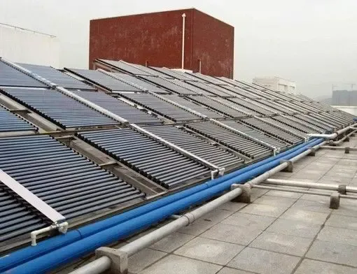 福建厦门一中太阳能结合空气能热泵热水工程