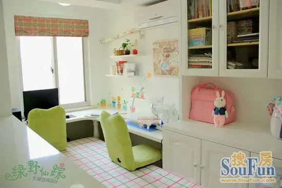 70平老房改造2室2厅+书房 经典老房装修样板