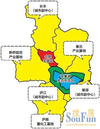 "1331"合肥新格局 抢占北城核心区