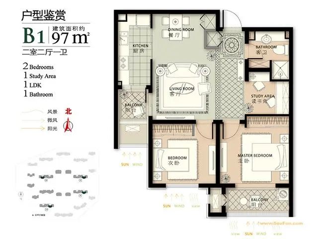 石家庄林荫大院户型介绍