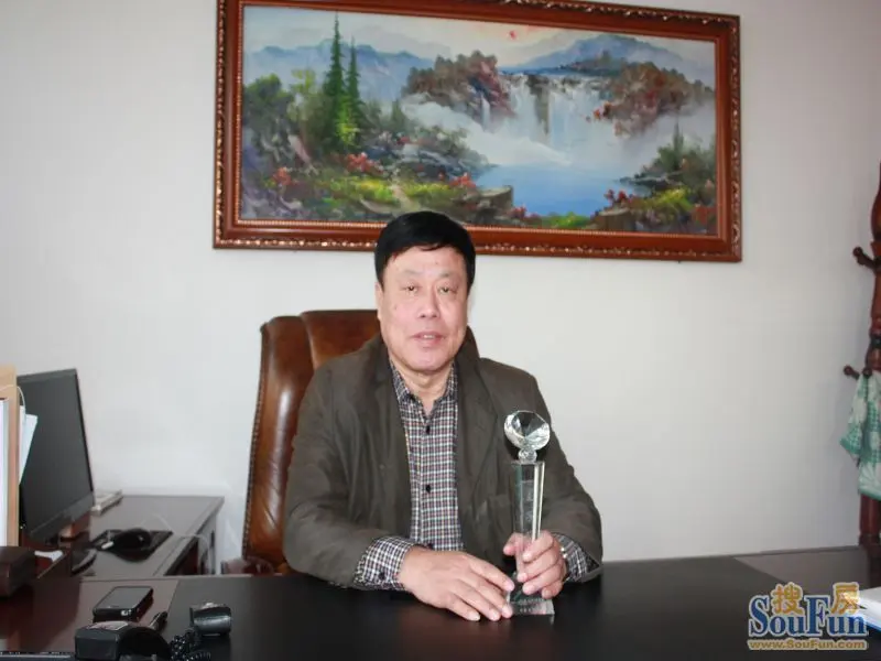 2013年度十大地产风云人物奖者--王子荣