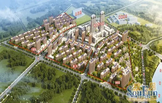 "华恒壹品蓝湾"项目位于朝阳县新县城双峰大街以西,即新县城医院和