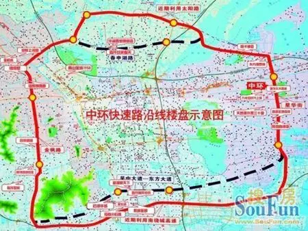 轨交中环商业助长底气 新城西板块房价进入五位数时代