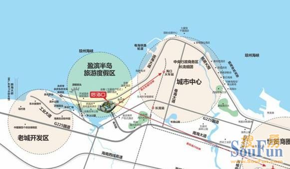 项目简介: 后海口坐落盈滨半岛西海岸"17公里黄金海岸线"延长线上,总