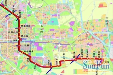 东四环线城铁