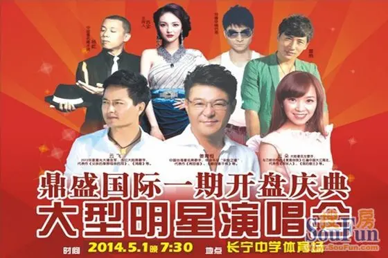 5月1日鼎盛国际开盘庆典 明星演唱会盛大开幕_房产资讯-宜宾搜房网