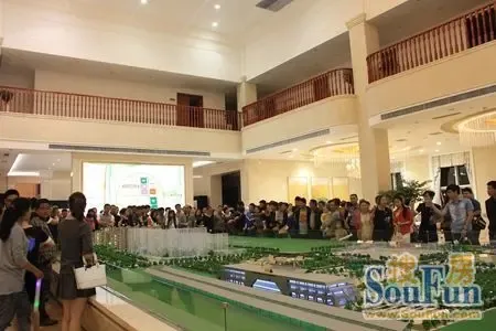 亿利城营销中心开放仪式现场直播_房产资讯-宁