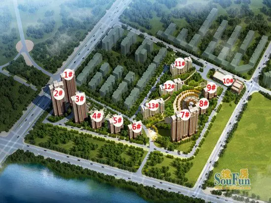 中国铁建领秀城三期福月园在售户型一览