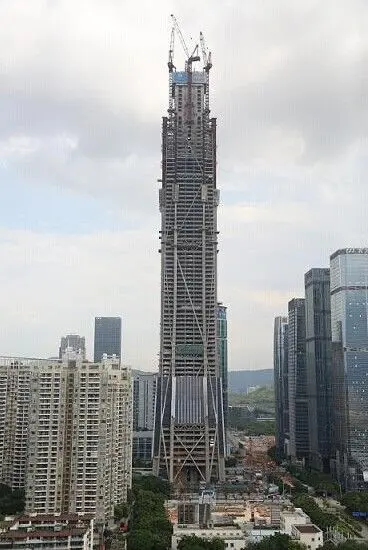 平安金融中心超越京基100 成深圳第一高楼