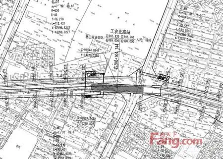 工农北路站区位图