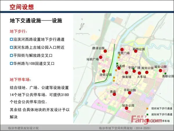 《临汾市城市地下空间开发与利用规划》,规划范围为临汾市中心城区