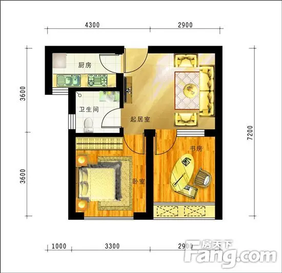 东方今典 城57m2非毛坯两房绚丽上市