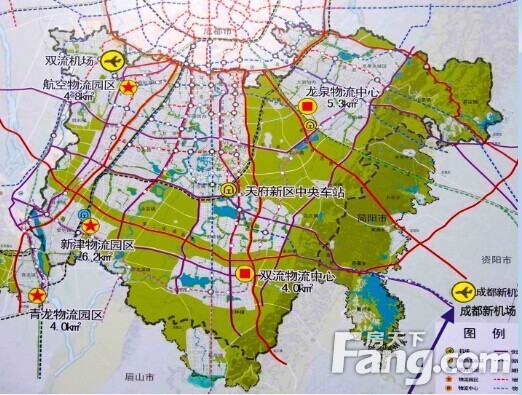 四川天府新区规划建设 大幅抬升简阳发展空间图片