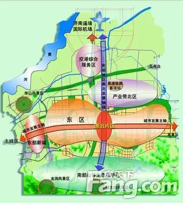 唐冶片区是济南东部发展重要区域,该片区将被塑造成为"山水