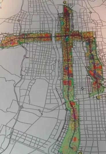 太原地铁全线规划图 看地铁路过你家门口吗