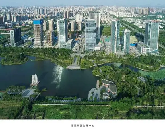淄博新区cbd蝶变之路 从"纸上蓝图"到"经济热区"