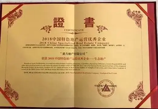 从79名到46名 新力地产成功步入中国房地产第二梯队