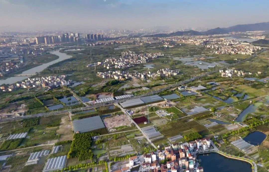全新规划的义乌高教集聚区(义乌大学城),位于义乌未来的新中心城市