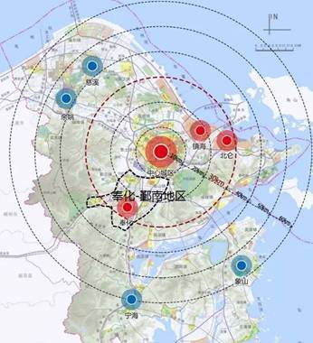 这个规划将串联起 奉化区,鄞州区,海曙区3个新的行政区,涉及大量交通