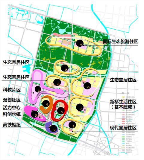 东起藻江河,西至龙江路,南至沪蓉高速公路,北至新龙生态林,将建成以